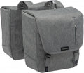 New Looxs Doppelpacktasche Nova Double Grey 2 x ca. 18 l Grey - geräumige, wetterfeste Lösung