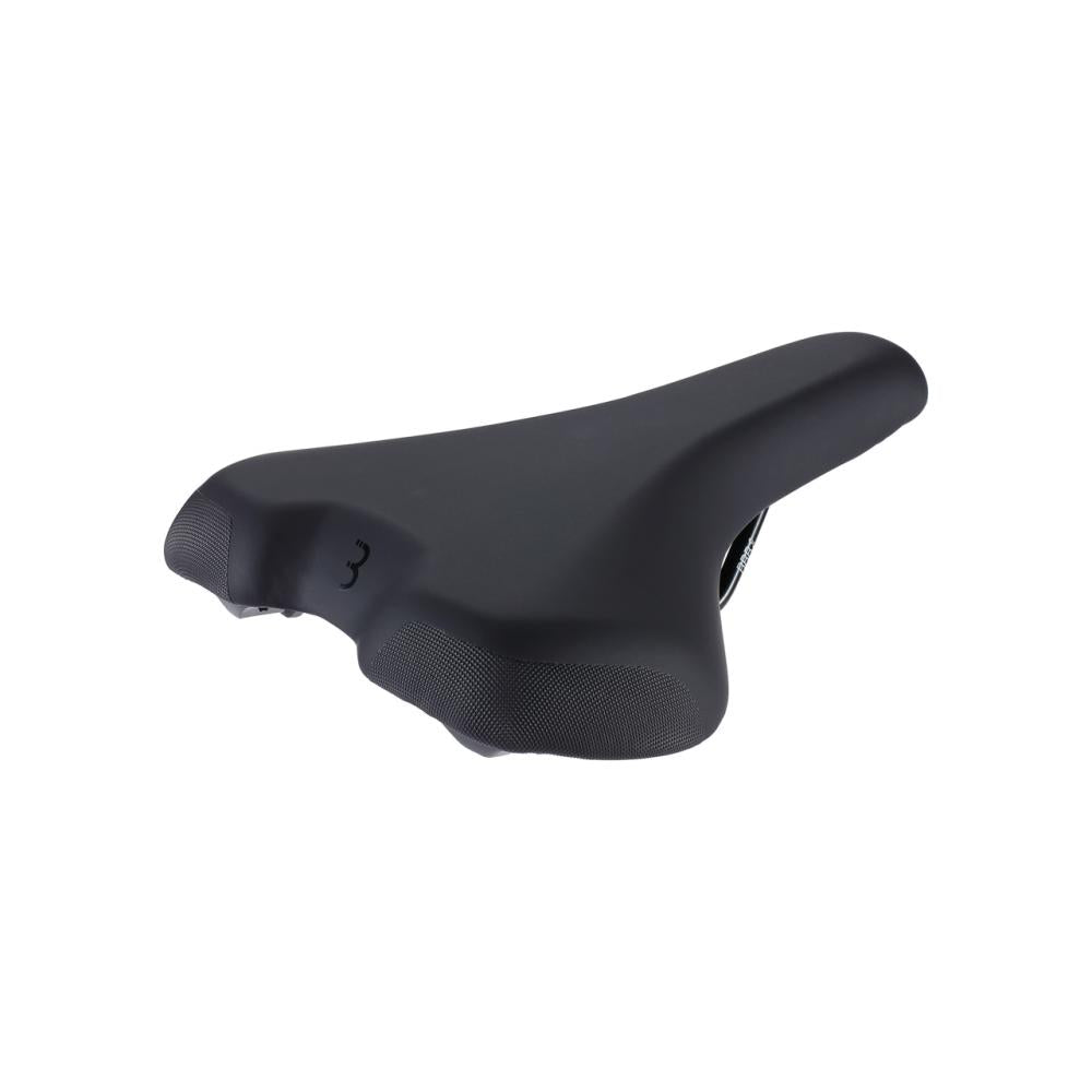 BBB Cycling BBB Sattel Diamond 185 x 265 mm schwarz - wasserdichter Komfortsattel für aktive Fahrer