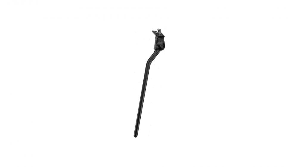 PLETSCHER Seitenständer ESGE 26 Zoll schwarz - Aluminium-Druckguss, Ständerplatte 265 mm, mit Innensechskantschraube M10 x 20 und Federring, robust für Erstausrüstung