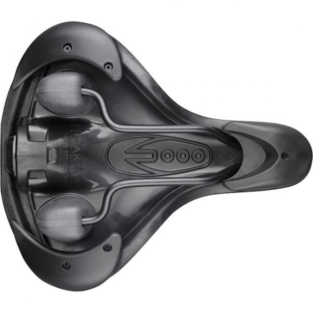Selle San Marco Sattel City 220 x 269 mm Schwarz - bequemer City-Fahrradsattel