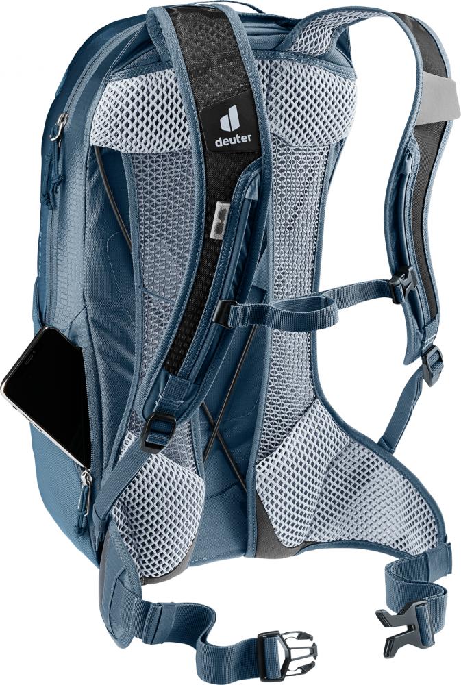 Deuter Race Air 10 Fahrradrucksack 10 Liter Weiß - Leichter Bike-Rucksack für Mountainbiker