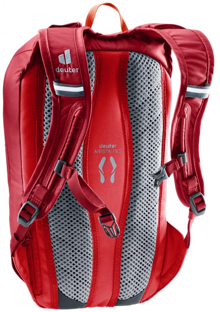 Deuter Junior Bike Fahrradrucksack 8L masala-cherry - Leicht & sicher für Radfahrer
