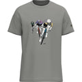 SHIMANO Sentiero Ltd. T-Shirt, Gray Road, XXL Gray - komfortables Bike- und Freizeitshirt