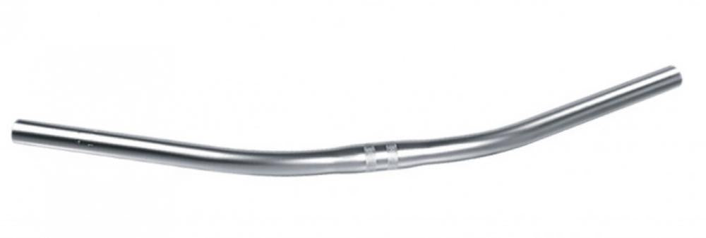 Ergotec Lenkerbügel Moon Stahl Ø 25,4 mm 605 mm silber 23°