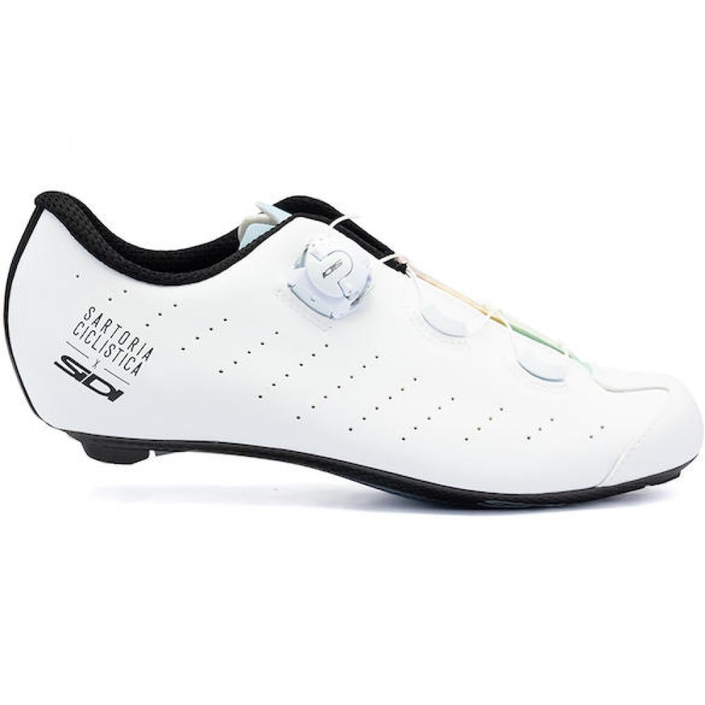 Sidi ROAD Laghee Sprinter white 42 weiß - leichter Rennradschuh mit Carbonsohle