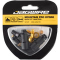 Jagwire Pro Quick-Fit Adapter für TEKTRO/TRP Schwarz/Gold - Universelles Anschlussset