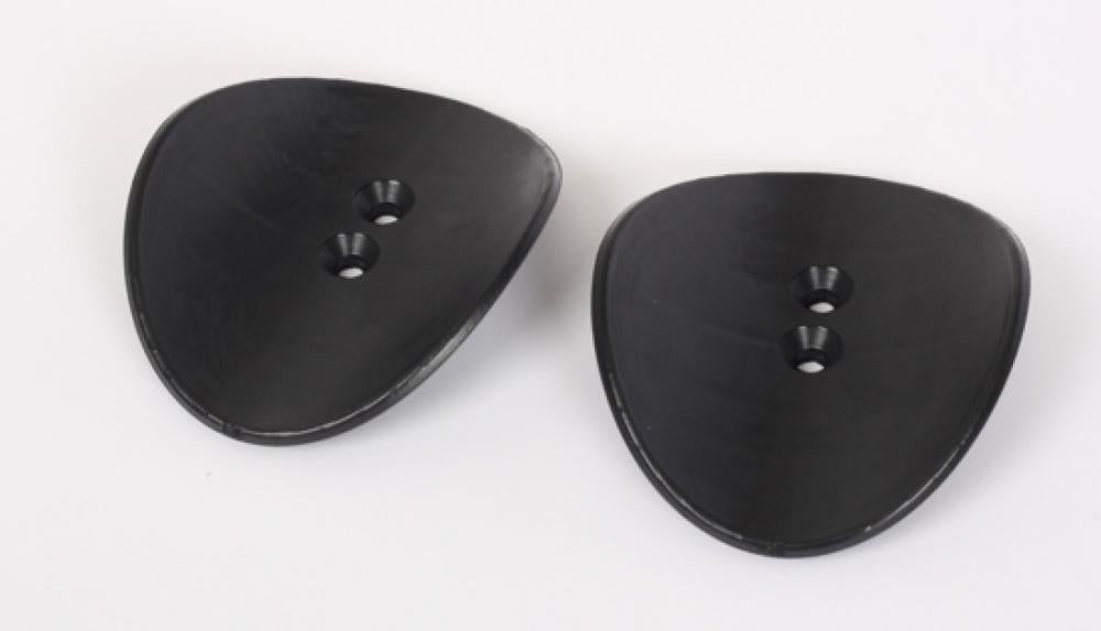 BBB BHB-52/58 Armlehne Schwarz, ergonomische Auflage für Aero-Lenker, ideal für Triathlon und Zeitfahren, Universal-Passform