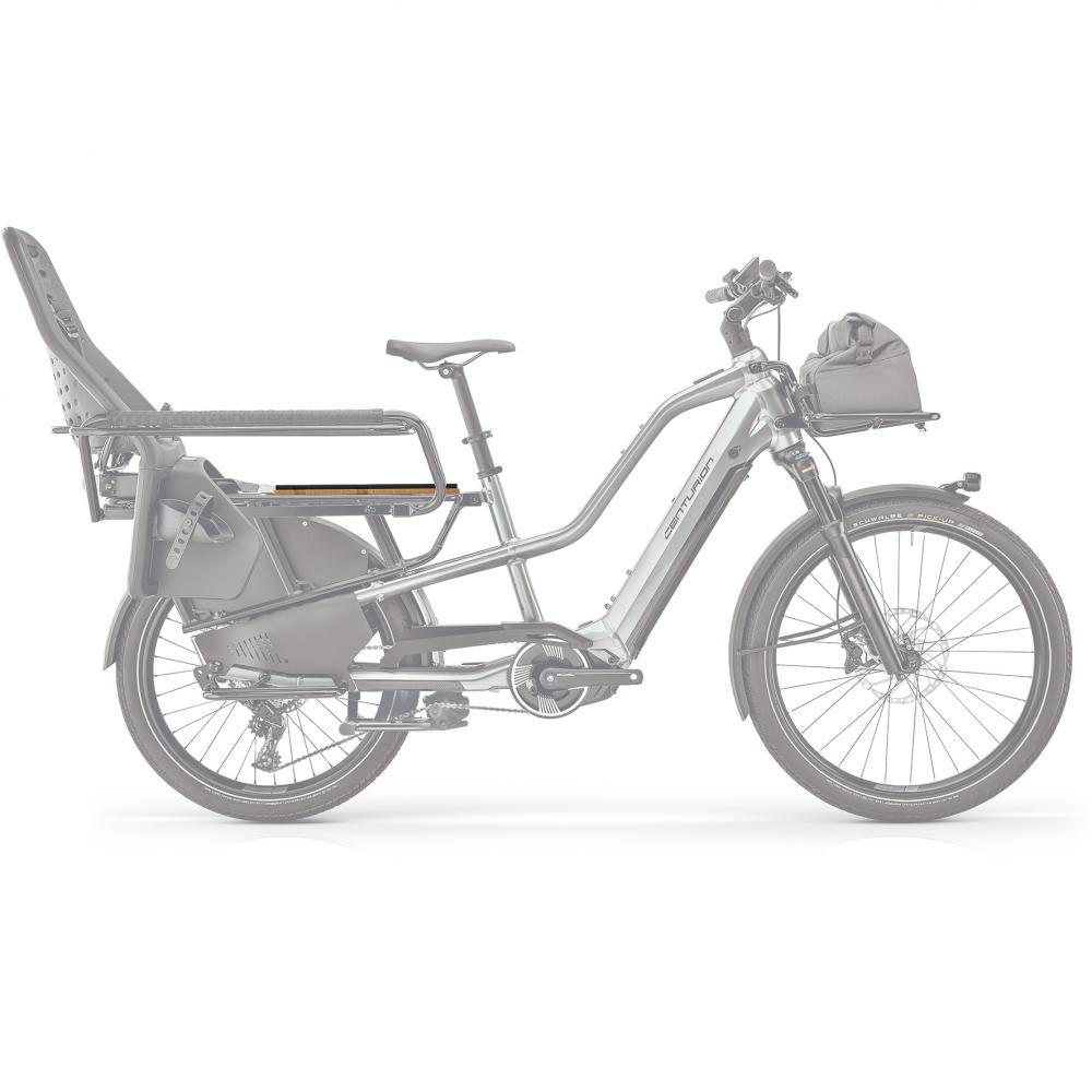 Centurion Sitzbrett klein für Vario 43,3 x 16 cm Grau/braun - bequeme Sitzfläche in moderner Ausführung
