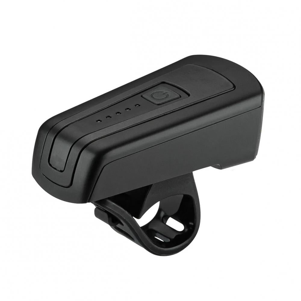 Axa DWN 70 Akku-Beleuchtungsset 70 Lux Schwarz - USB-aufladbar mit Bremslichtfunktion - Fahrradbeleuchtungsset