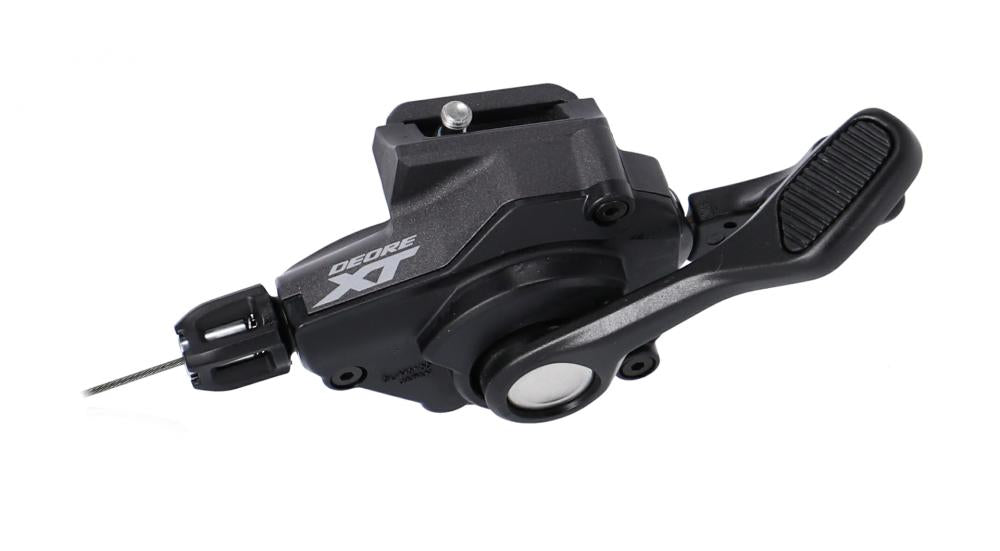 SHIMANO DEORE XT SL-M8100 12-fach rechter Schalthebel mit I-Spec EV für 12-fach Antrieb.