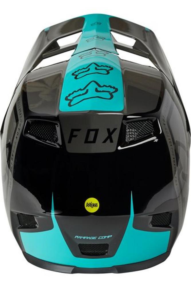 FOX Helm RAMPAGE COMP CALI CE CPSC Full Face Schutz Helm teal S