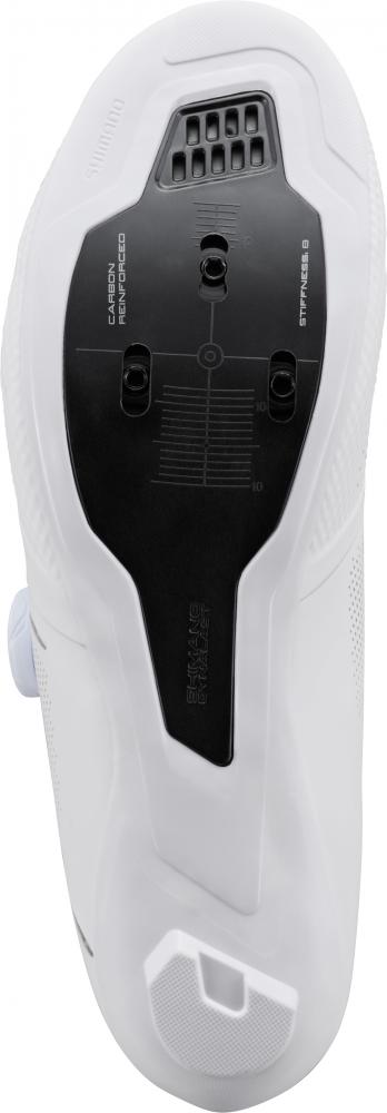 SHIMANO Fahrradschuhe RC503 Herren/Damen Road SPD-SL 46 breit Weiß