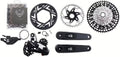 SRAM Eagle T-Type E-MTB Schaltkit 165mm Brose mit Kette, Kassette, Schaltwerk, Shifter, Kurbeln und Kettenblatt.