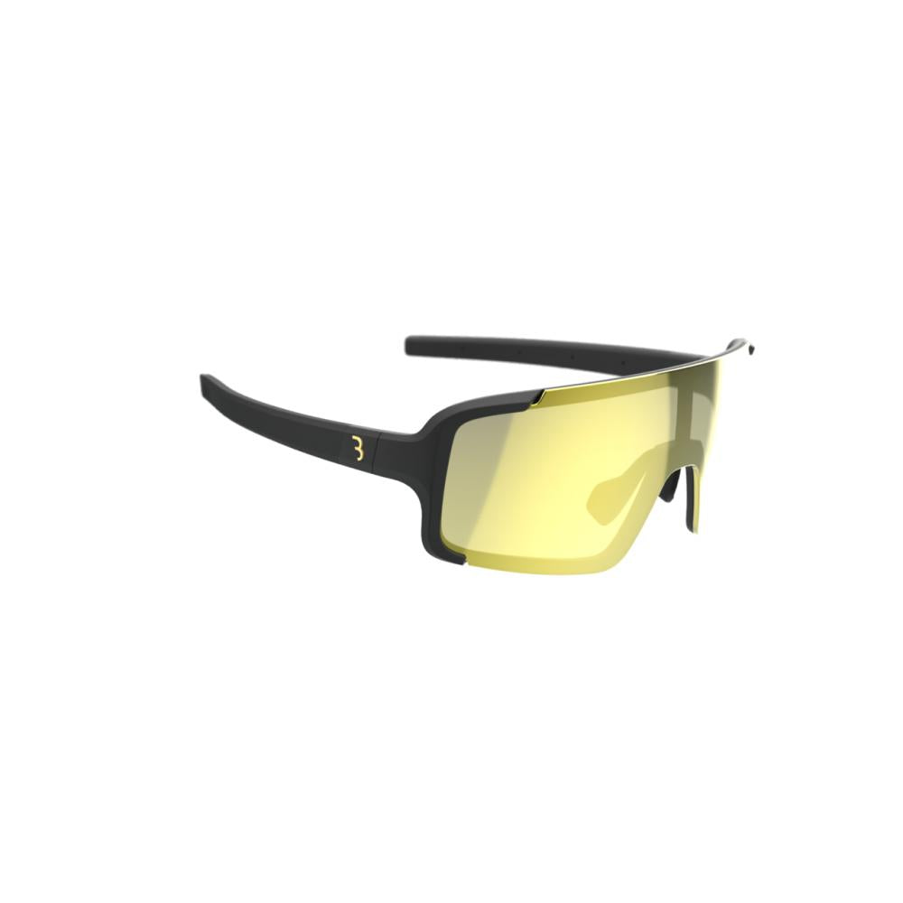 BBB Cycling BBB Sportbrille Chester PH MLC Einheitsgröße matt - sportliche Vollrahmenbrille mit Gold-Spiegelglas