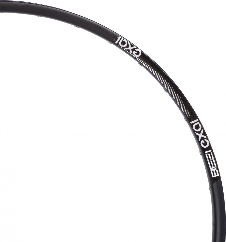 Exal FELGE BE 21, 27,5" 32L 21-584 schwarz - robuste 21 mm MTB-Felge für moderne Ausführung