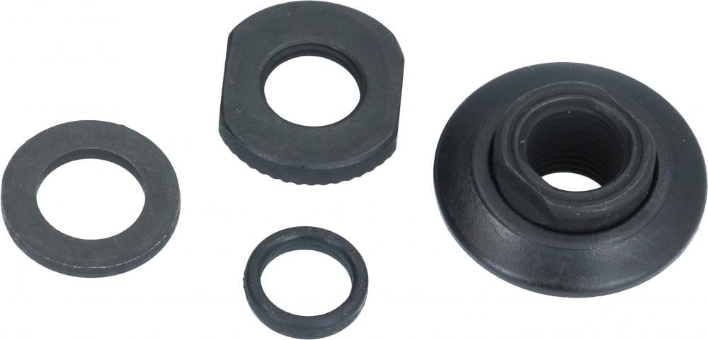 SHIMANO Achsmutter-Einheit mit Konus links HB-M495 - 17 g, Ersatzteil Vorderradnabe