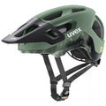 Uvex React MIPS MTB-Helm moss green-black matt 56-59 cm - MIPS-Sicherheit, 3D IAS 3.0, EPS/PC-Schale, EN 1078 zertifiziert