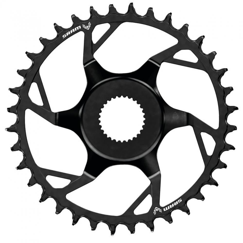 SRAM Kettenblatt T-Type Eagle Bosch 38T schwarz - Effiziente Performance für E-MTB Antriebe