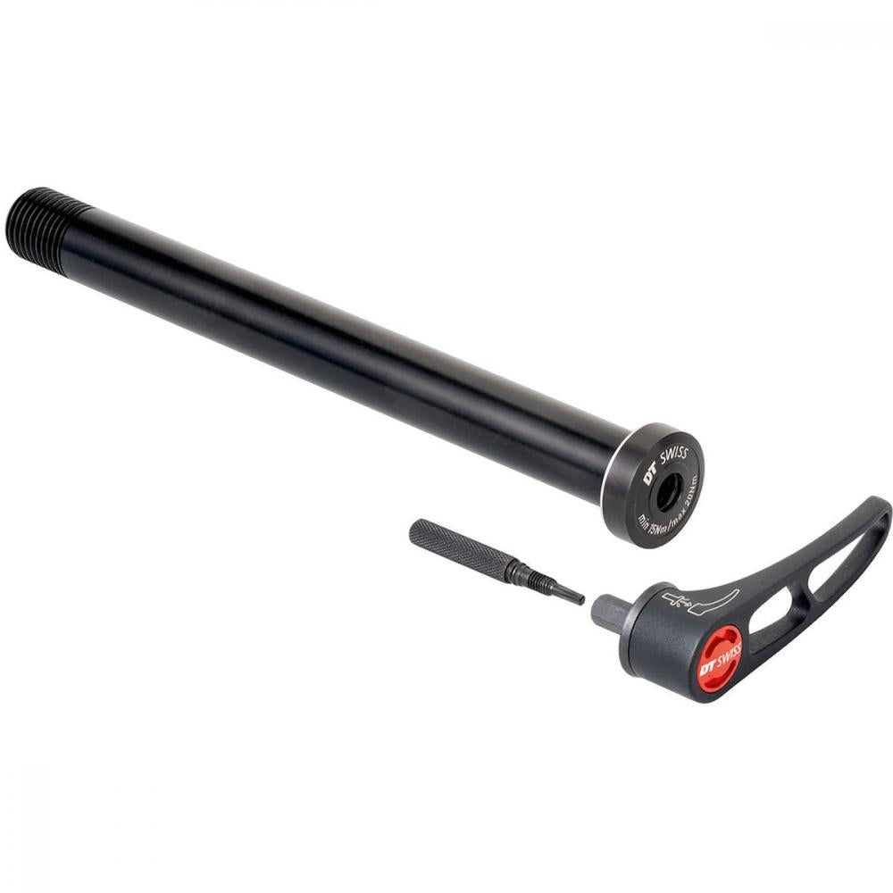 DT Swiss Steckachse RWS Plug In MTB 12/142 mm X-12 schwarz - steife & sichere Laufradbefestigung