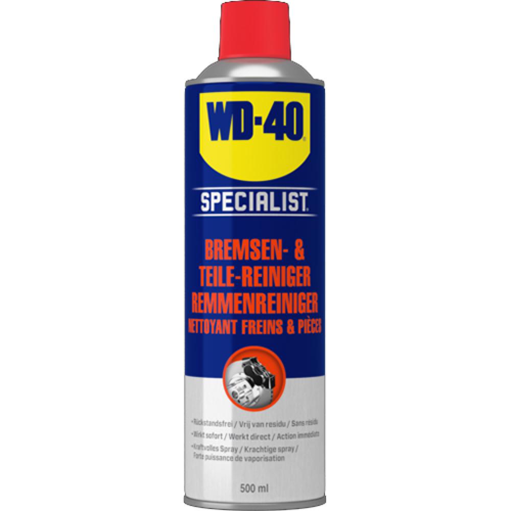 WD-40 Specialist Bremsen- und Teilereiniger 500ml - rückstandsfrei für Bremsanlagen & Getriebe