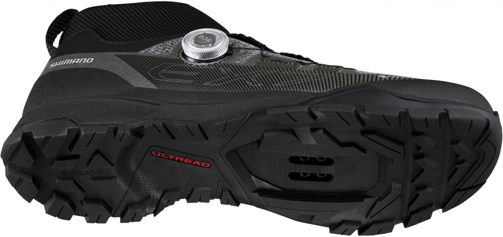 SHIMANO EX700 Fahrradschuhe - MTB/Touring SPD, Größe 45, Schwarz