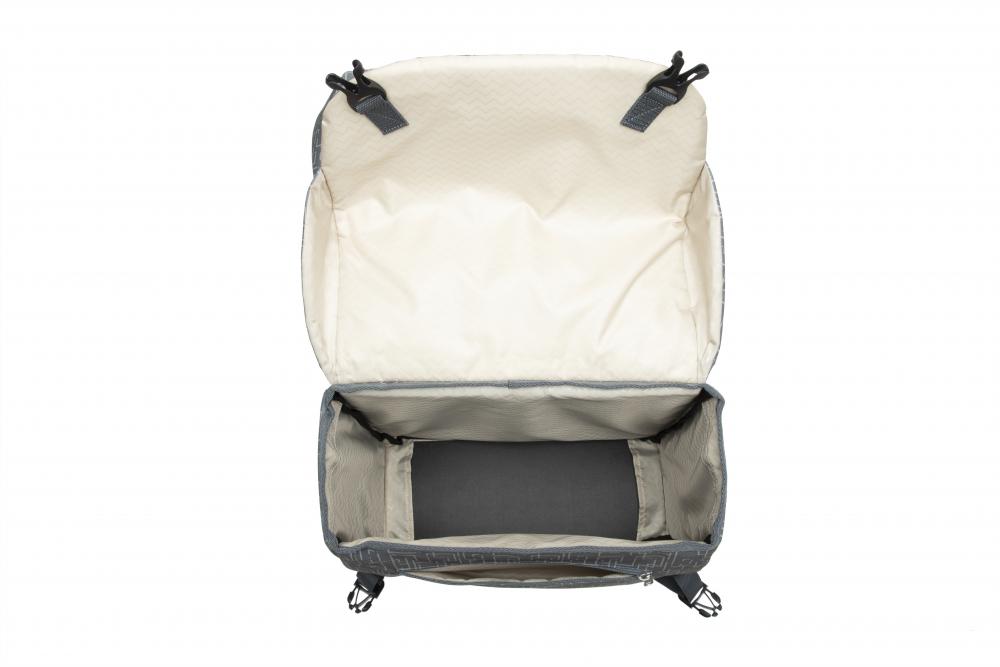 New Looxs Doppelpacktasche Mondi Joy Double MIK 37L Ivy Walnut - geräumige Fahrrad-Gepäcktasche
