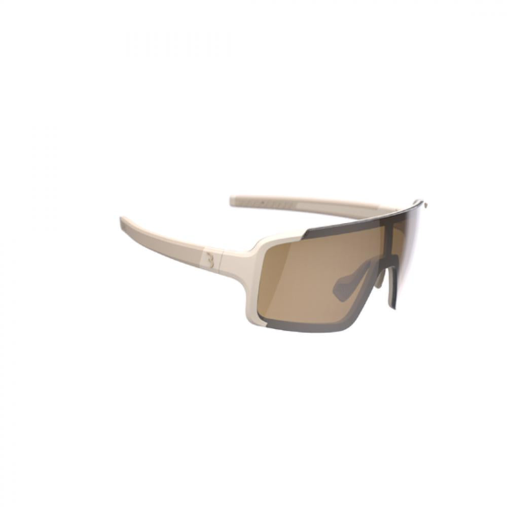 BBB Cycling Sportbrille Chester Narrow Amber flash Small matt - leichter Schutz für intensive Rides
