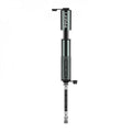 Lezyne CNC Pocket Drive HV Minipumpe - CNC-Alu, Flex-Schlauch, 11 bar/160 PSI, 14 cm, für Presta+Schrader, hellgrau glänzend