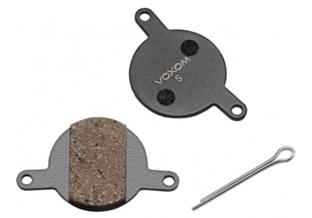 Voxom Scheibenbremsbeläge Bsc13 Magura Julie 2001-2008 semi-metallisch, 2 Stück mit Sicherungssplint