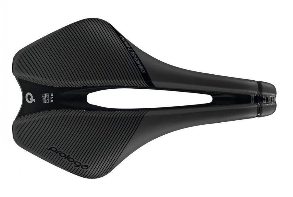 Prologo Dimension Space 153 T 4.0 Unisex Fahrradsattel, anthrazit/schwarz, 245x153mm