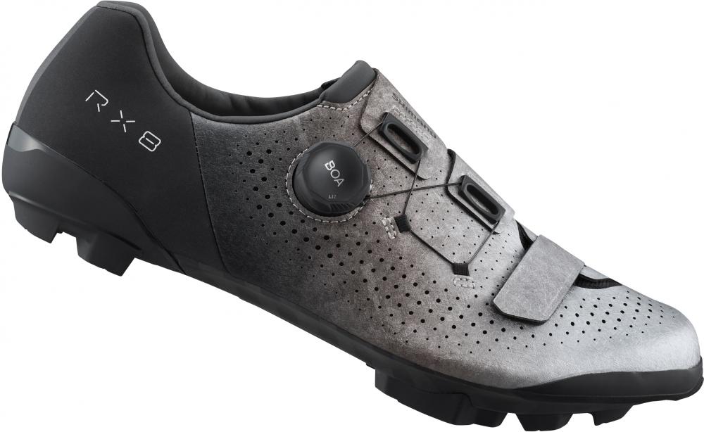SHIMANO Fahrradschuhe RX801 Herren/Damen Gravel SPD ? Größe 47, Silber