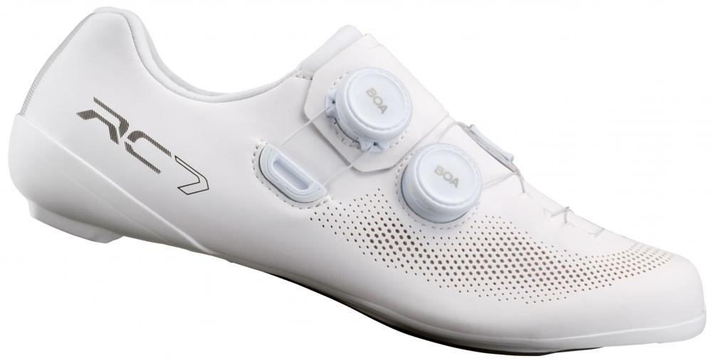 SHIMANO Fahrradschuhe RC703W Damen Road SPD-SL Fahrradschuhe Größe 38 Weiß