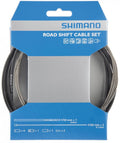 Shimano Road Schaltzug-Set Edelstahl für Rennrad-Schaltsysteme in der blau-silbernen Originalverpackung.