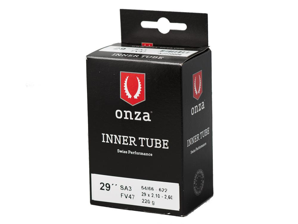 Onza Tires Tube SA2, 1.90-2.30, 0.6mm, Presta FV47mm, black, 650B