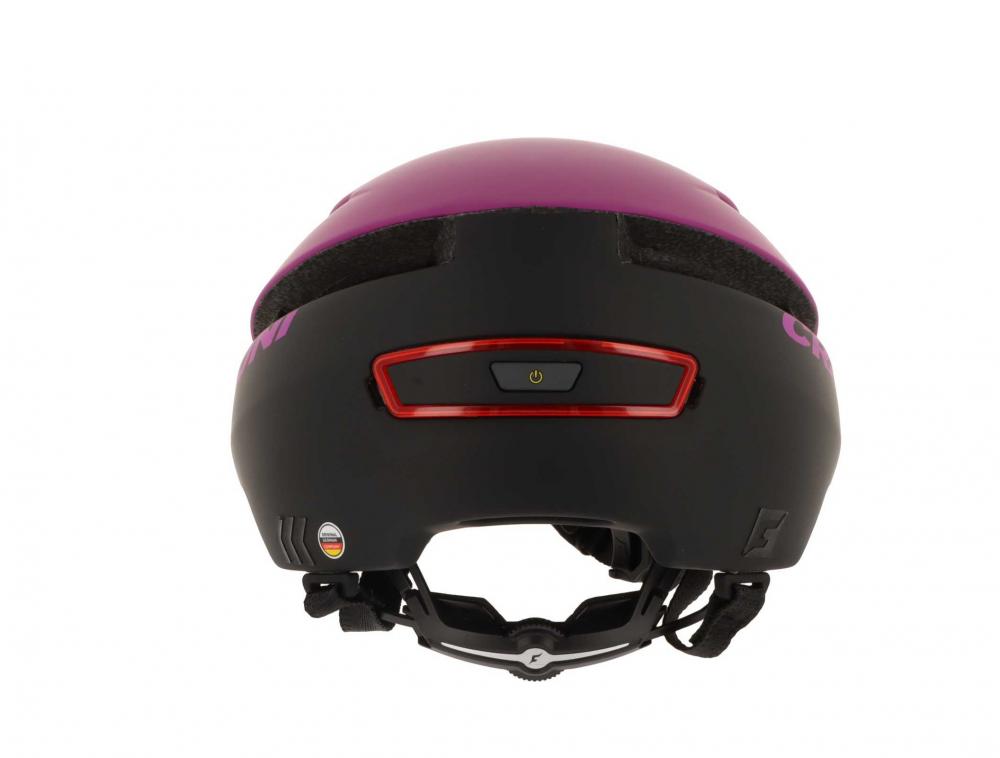 Cratoni Helm C-Loom City purple schwarz matt S/M 53 bis 58cm