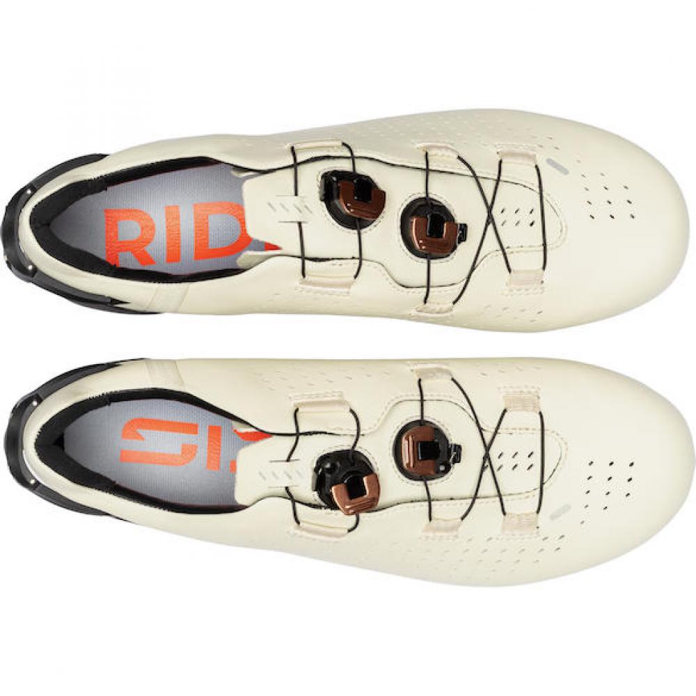 Sidi ROAD SHOT 3 ivory 46 Beige - ultrasteifer Rennradschuh mit DUO-FIT Carbonsohle