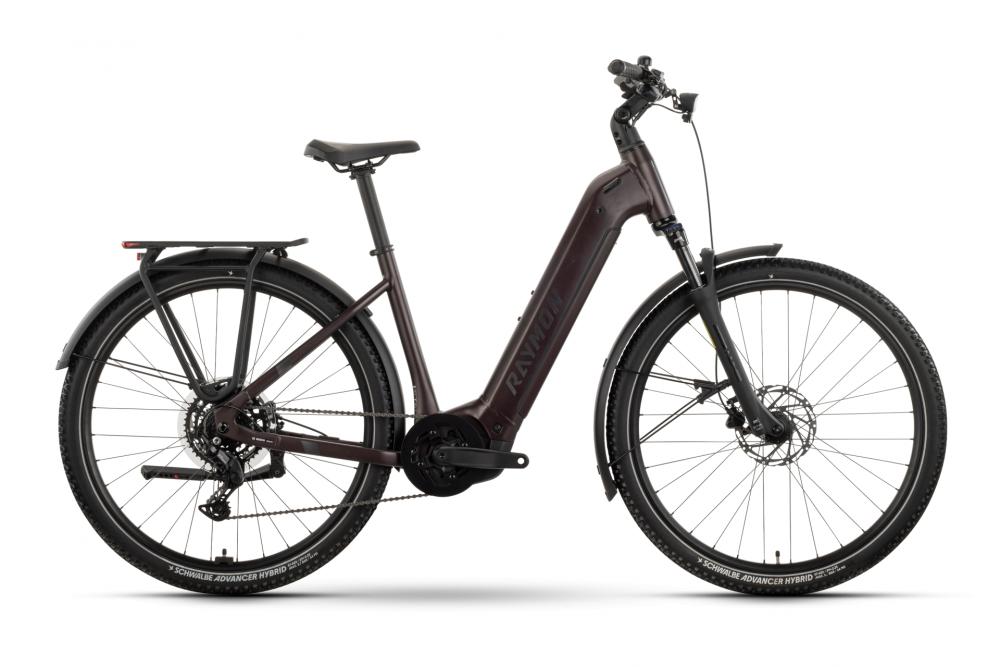 RAYMON Tahona Comp Wave - 800 Wh, Größe S, plum noir