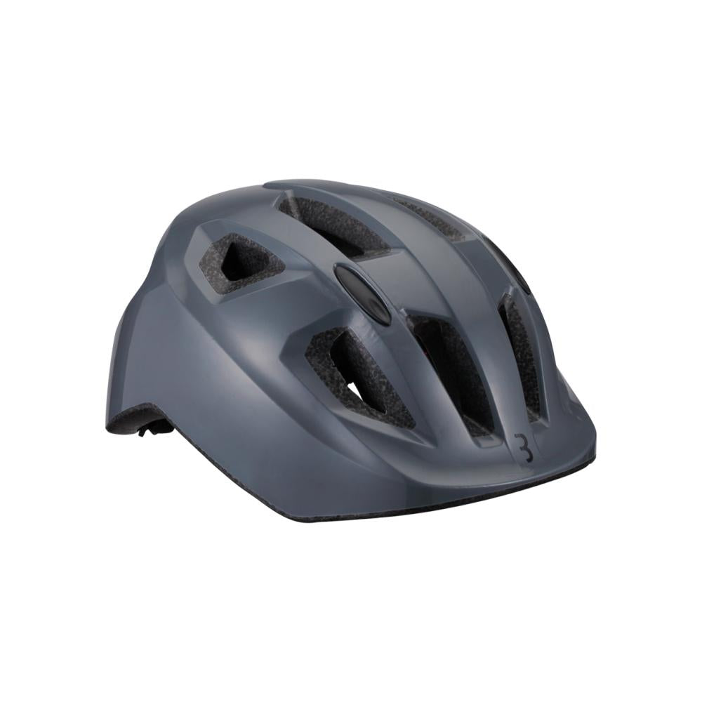 BBB Cycling BBB helm Hero M (52-56cm) M grau - sicherer Kinderfahrradhelm mit Top-Belüftung