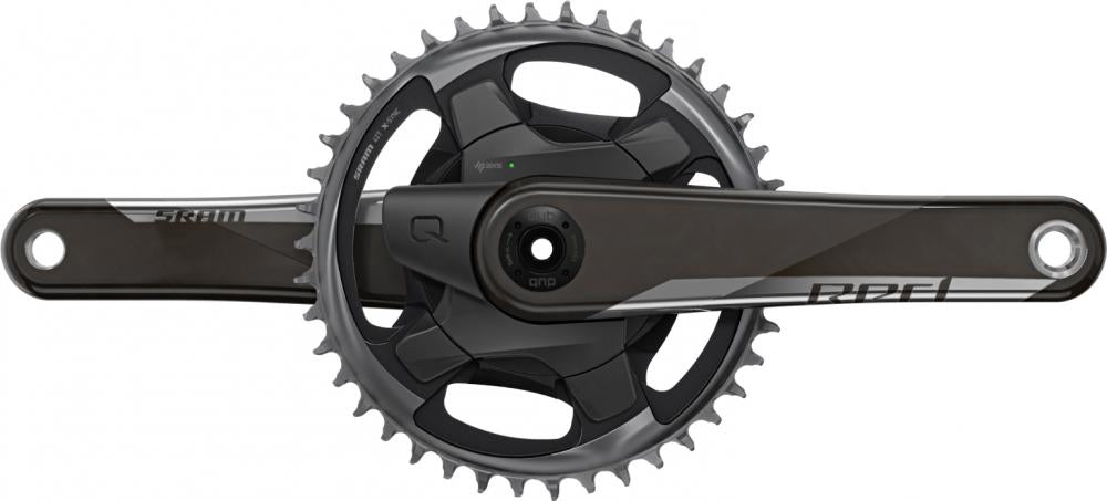 SRAM Kurbelgarnitur Quarq RED AXS 175 mm 46T - präzise Leistungsmessung für Road