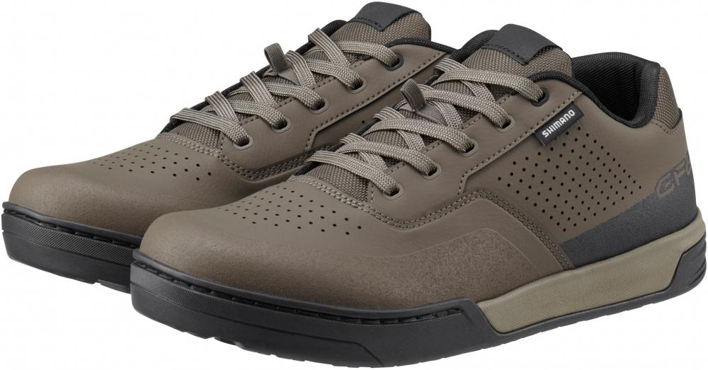SHIMANO Fahrradschuhe GF600 Herren/Damen MTB FLATPEDAL Größe 44 Braun