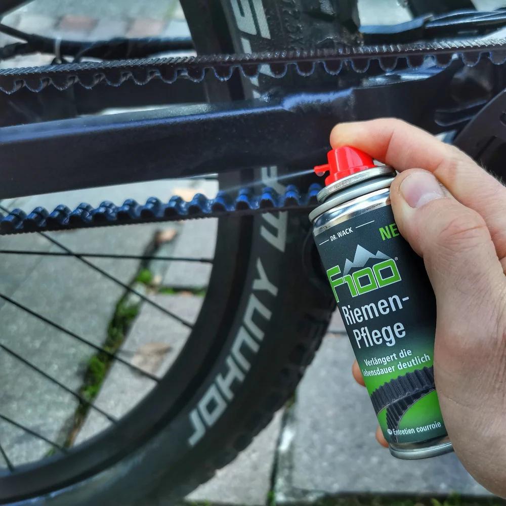 F100 Riemenpflege Spray 100 ml - Dynamischer Schutzfilm für längere Lebensdauer