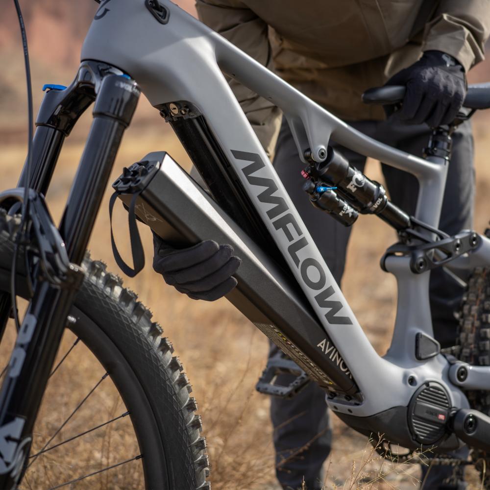 Amflow PR Carbon Pro E-MTB 800 Wh - Größe L, Basaltgrau