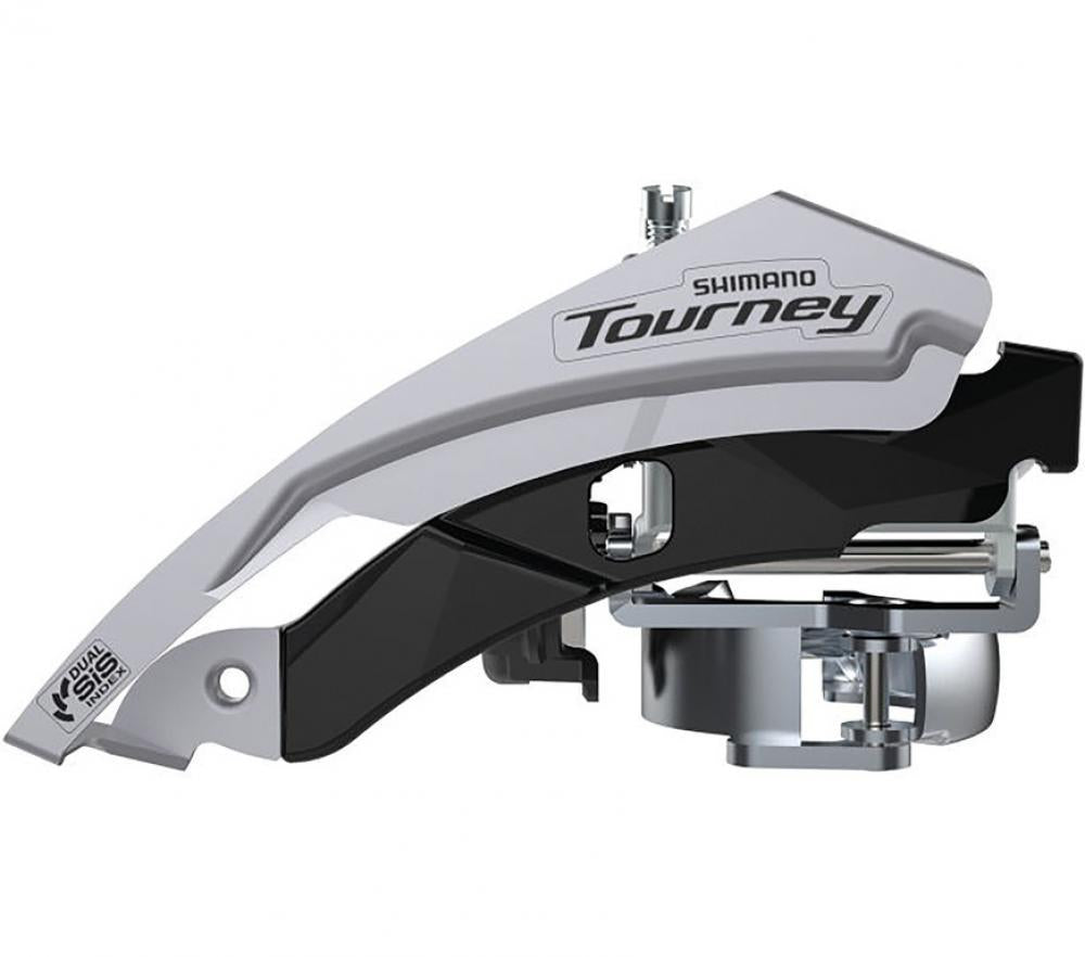 SHIMANO Umwerfer TOURNEY FD-TY601 3-fach 63-66° - zuverlässiges Schalten für City- und Trekkingräder