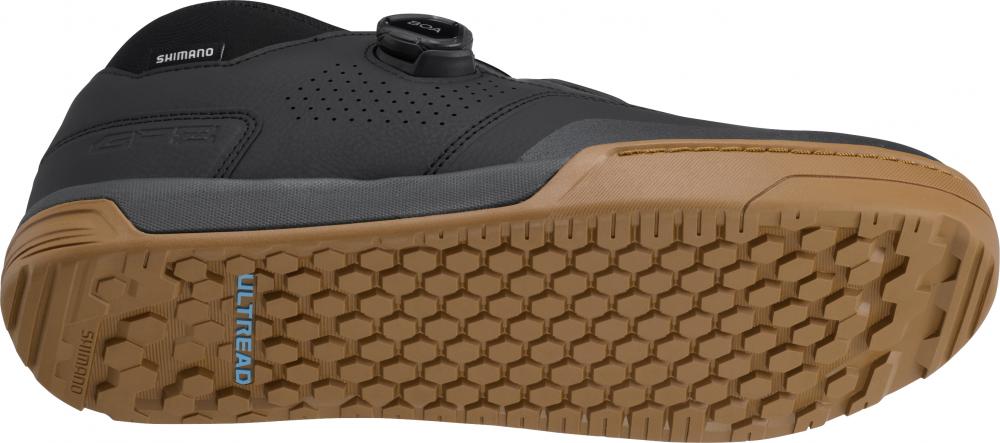 SHIMANO Fahrradschuhe GF800 Herren/Damen MTB Flatpedal Typ Fahrradschuhe Größe 40 Schwarz