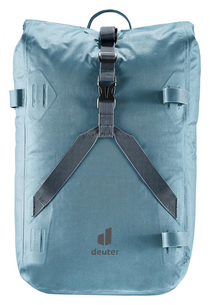 Deuter Amager 25+5 Fahrradrucksack 25 Liter Blau - Wasserdicht und Ergonomisch