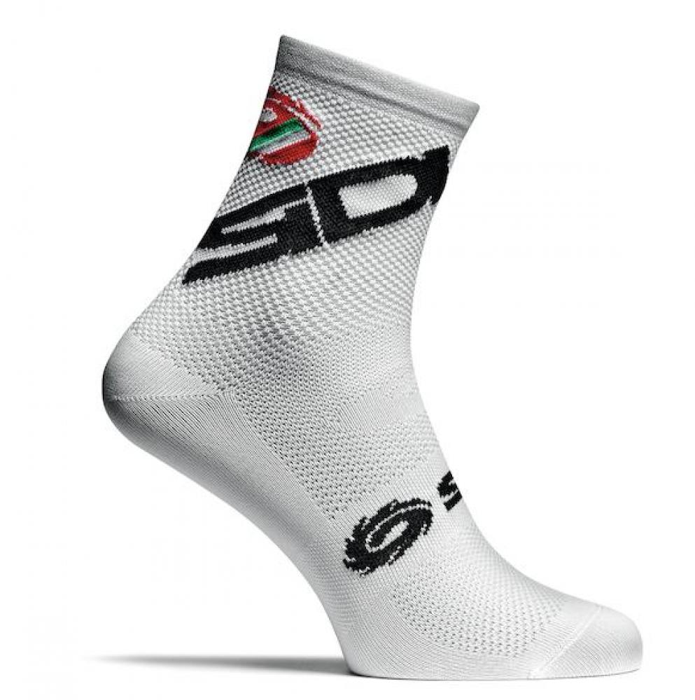 Sidi Socken Wind white 35-39 weiß - windabweisende Radsocken für kühle Tage