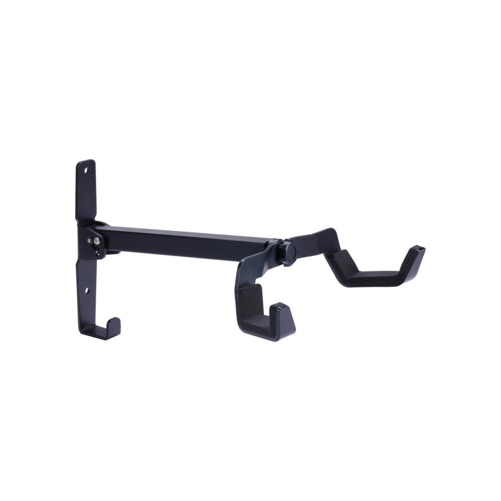 BBB Cycling Wandhaken Wallmount Deluxe 350mm schwarz - platzsparende Fahrradaufhängung