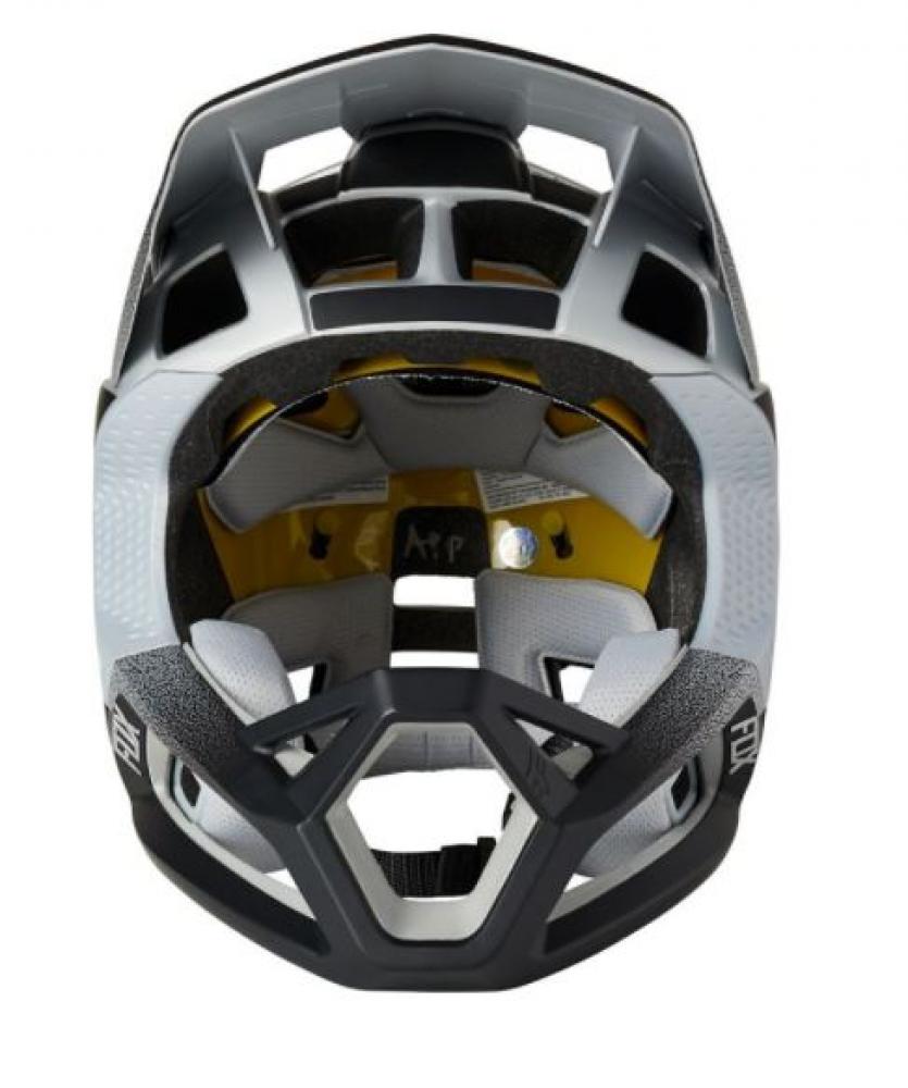 FOX Helm PROFRAME VAPOR CE Full Face Schutz Helm silver black M