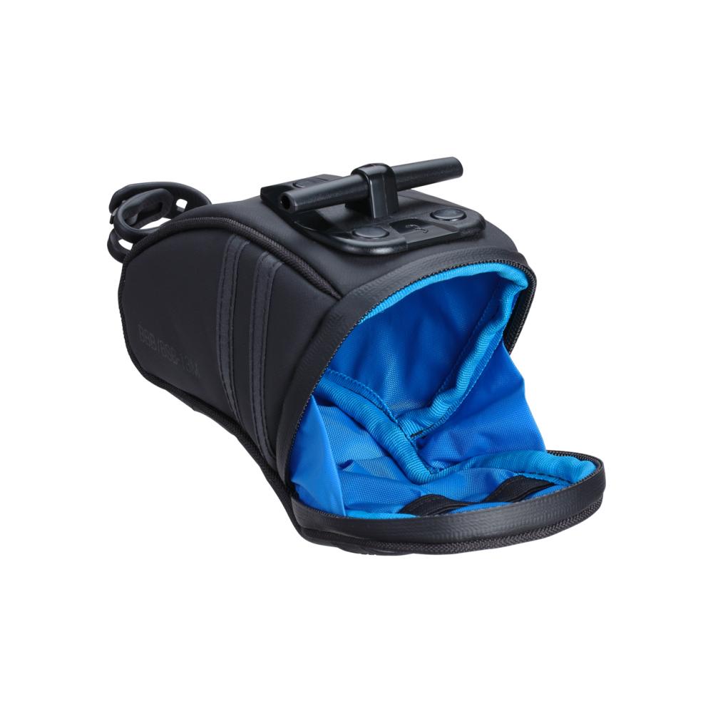 BBB Cycling BBB Satteltasche CurvePack reflect M schwarz - kompakte Satteltasche für sicheres Bikepacking