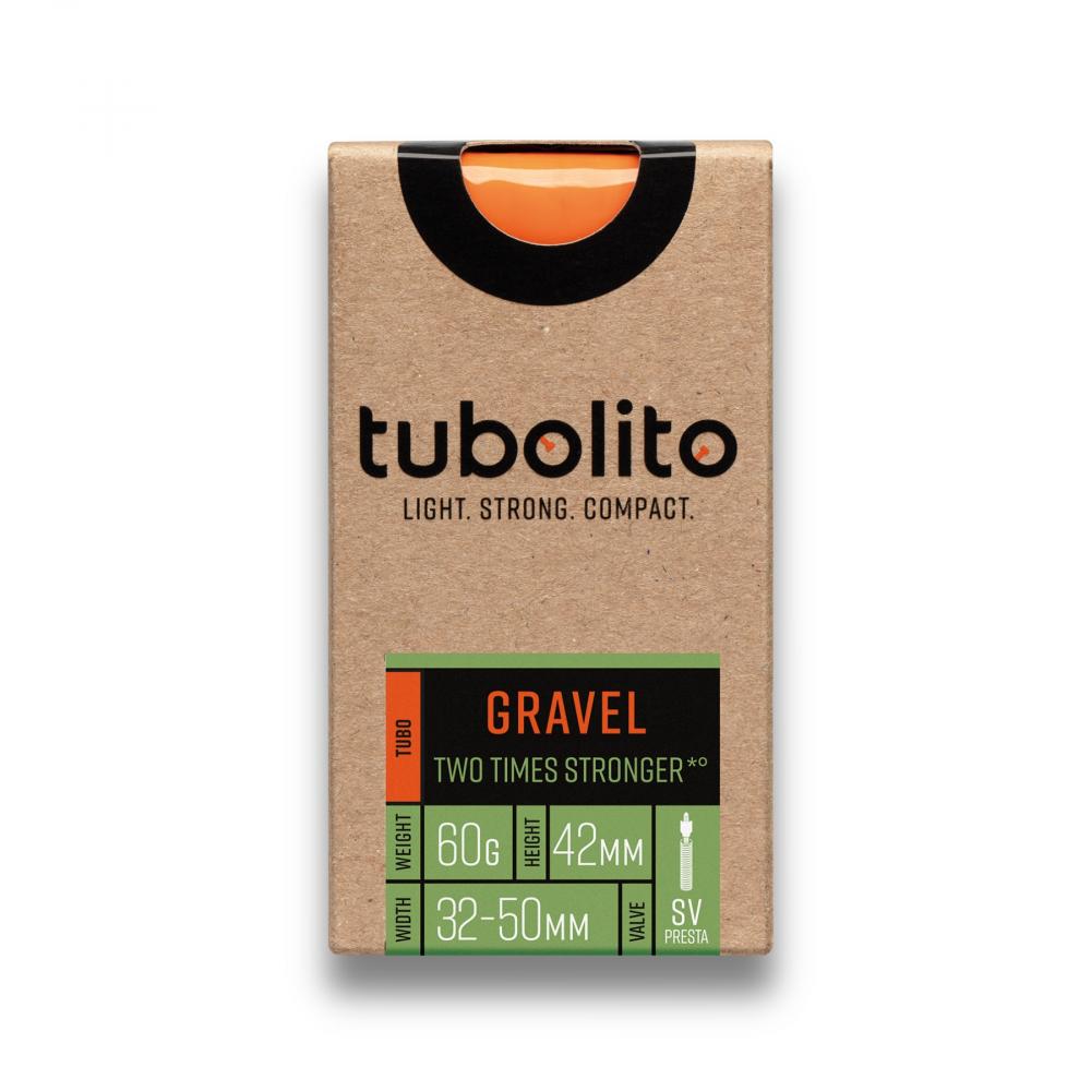 Tubolito Tubo-Gravel TPU-Schlauch 32-50 mm SV60 schwarz